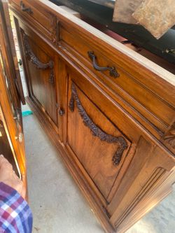 Antique hutch