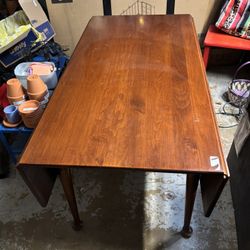 Antique Maple Drop leaf Table