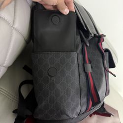 GG Black backpack