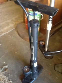 2 different bike pumps