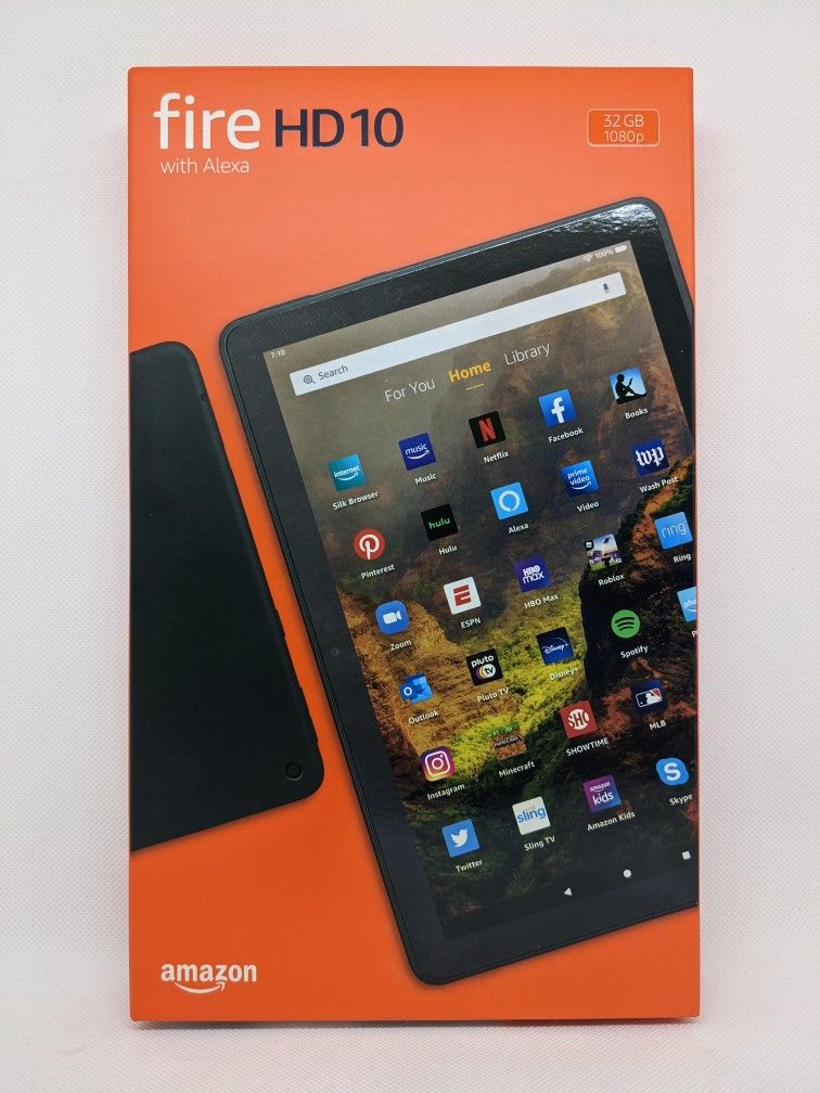 NEW & SEALED - Amazon Fire HD 10 tablet with Alexa (11th Gen) - black