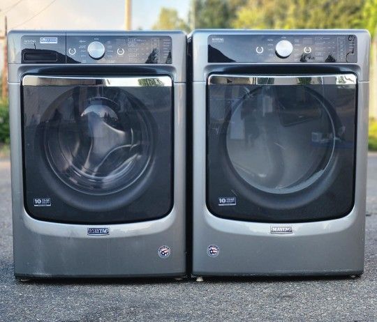 MAYTAG XL Capacity 4.5 cu Ft cuft washer and 7.4 cuft Electric Dryer. Works Perfect. 30 Days warranty
