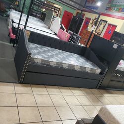 Twin Daybed With Trundle Frame Only