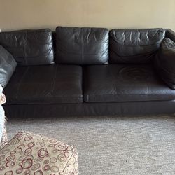 IKEA Genuine Leather Couch