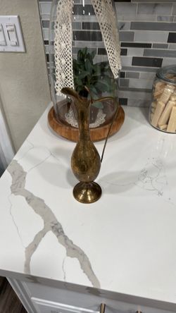 Vintage Brass Pitcher