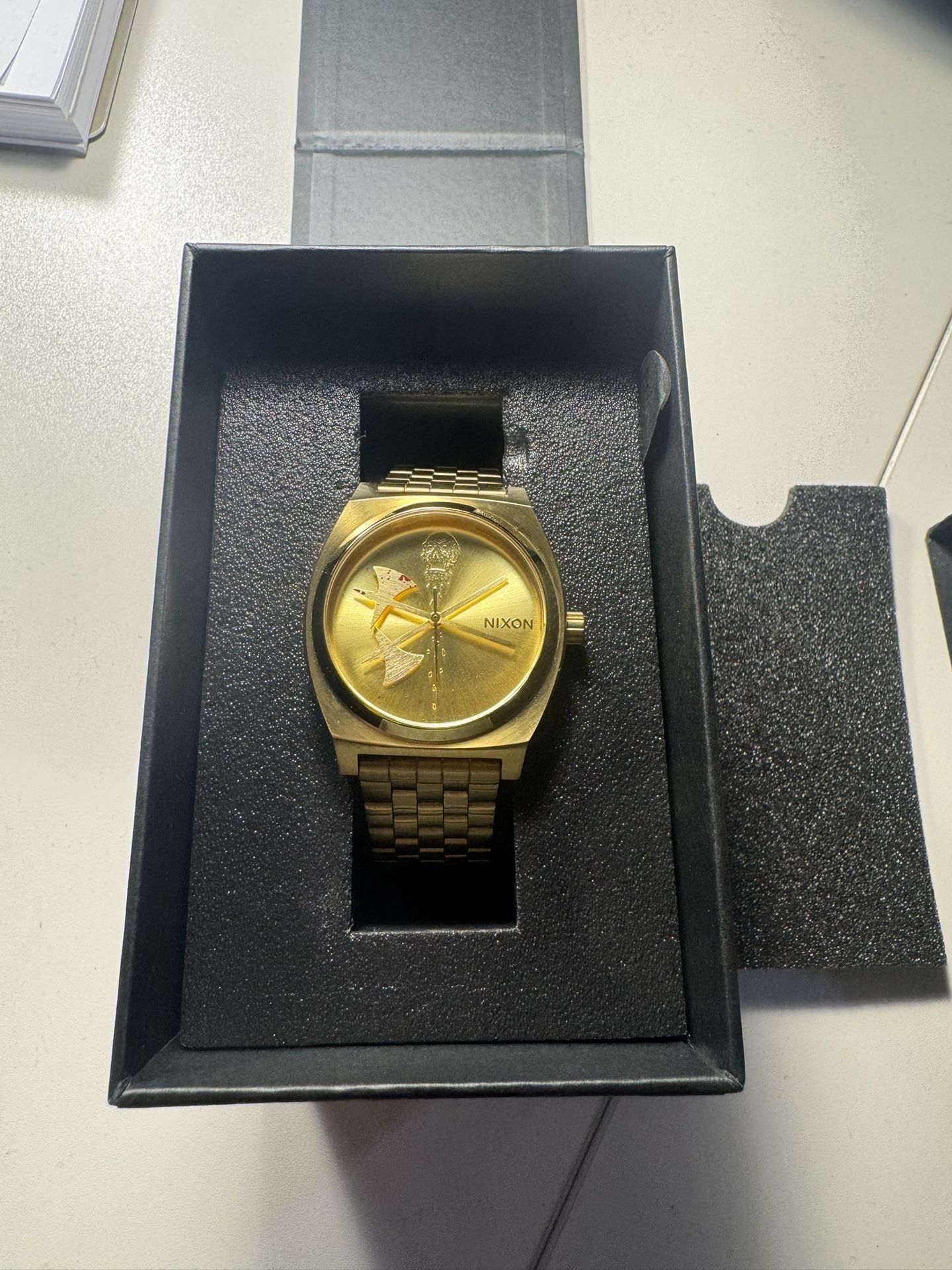 Nixon X Liquid Death Watch (GOLD)