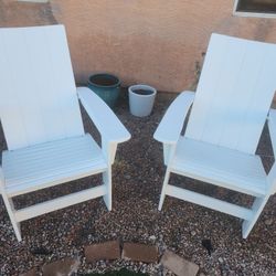 White Nautical Porch Chairs