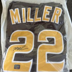 Padres Mason Miller Autographed Jersey 
