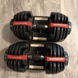 Bowflex Adjustable Weights 5-52.5 Lbs Each
