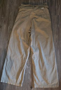 Womens Ladies Juniors Billabong Now Or Never Cropped Wide Leg Pants sz 25