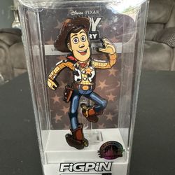 Disney Parks Exclusive Woody Toy Story FIGPIN Pin LE Limited Release #890 New