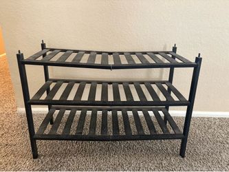 3 tier shoe rack