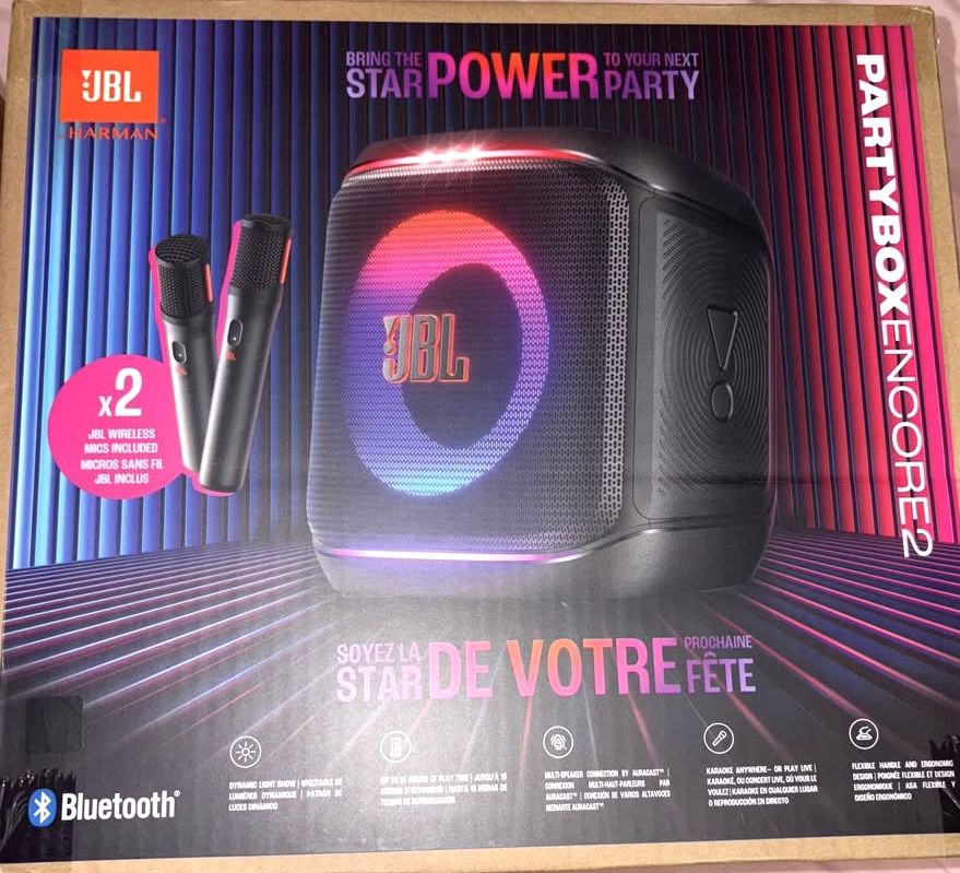 JBL PartyBox  Encore 2 Portable Speaker