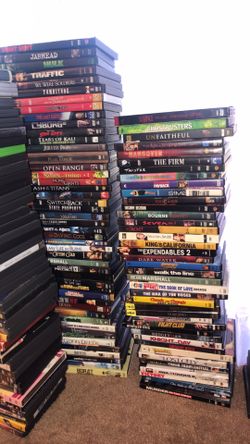 Lot of dvd movies