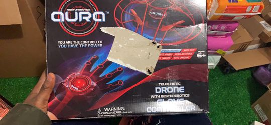 Telekinetic drone with gesturebotics glove controller