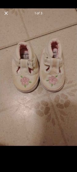 Carter's Baby Girl Sneakers Size 1