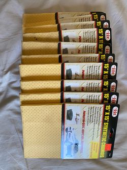 Synthetic car detail towels 10pcs
