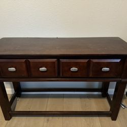 Cherry Oak Entry Table