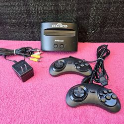 Sega Genesis Classic Game Console 2013 Built-In 60 Video Games - Black