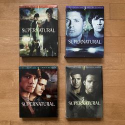 Supernatural Dvds, All $5