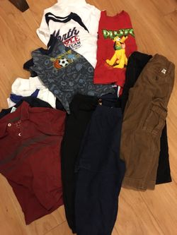 Lot of size 4 boys clothes