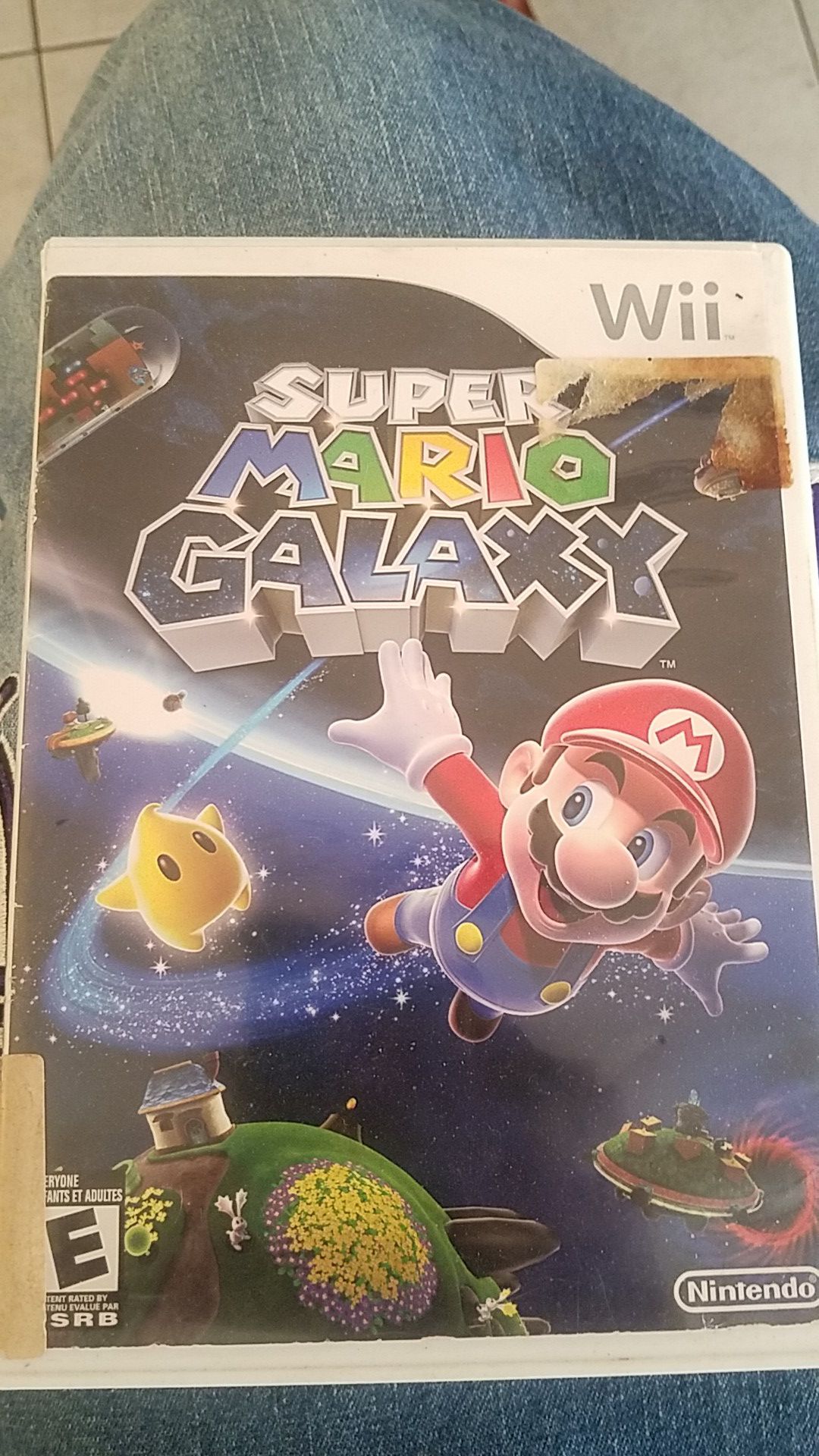 Nintendo wii super mario galaxy
