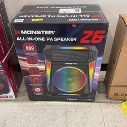 Monster PA Speaker