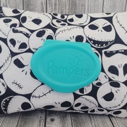 Jack Skellington Pampers Wipes Cover 