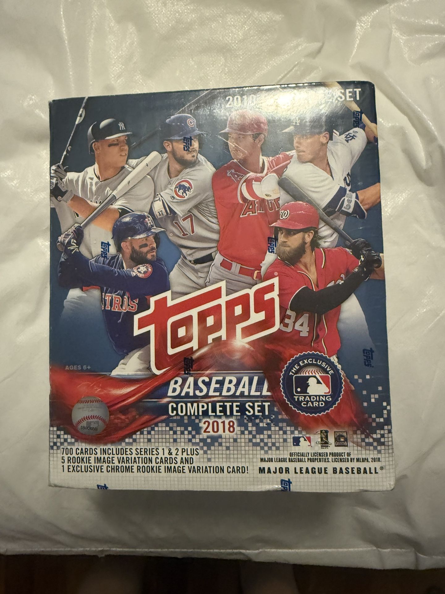 2018 Topps Baseball Complete Factory Sealed Set Target Retail Version (702 Cards + 5 Rookie Cards and 1 Rookie Cup Chrome Card) Shohei Ohtani Rookie
