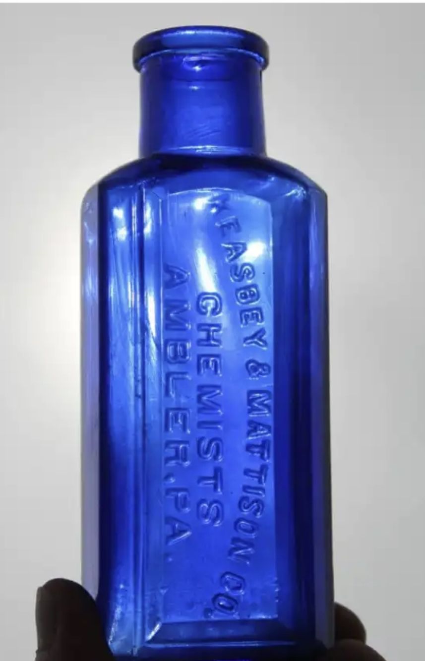 Antique Apothecary Bottle Circa 1890’s.