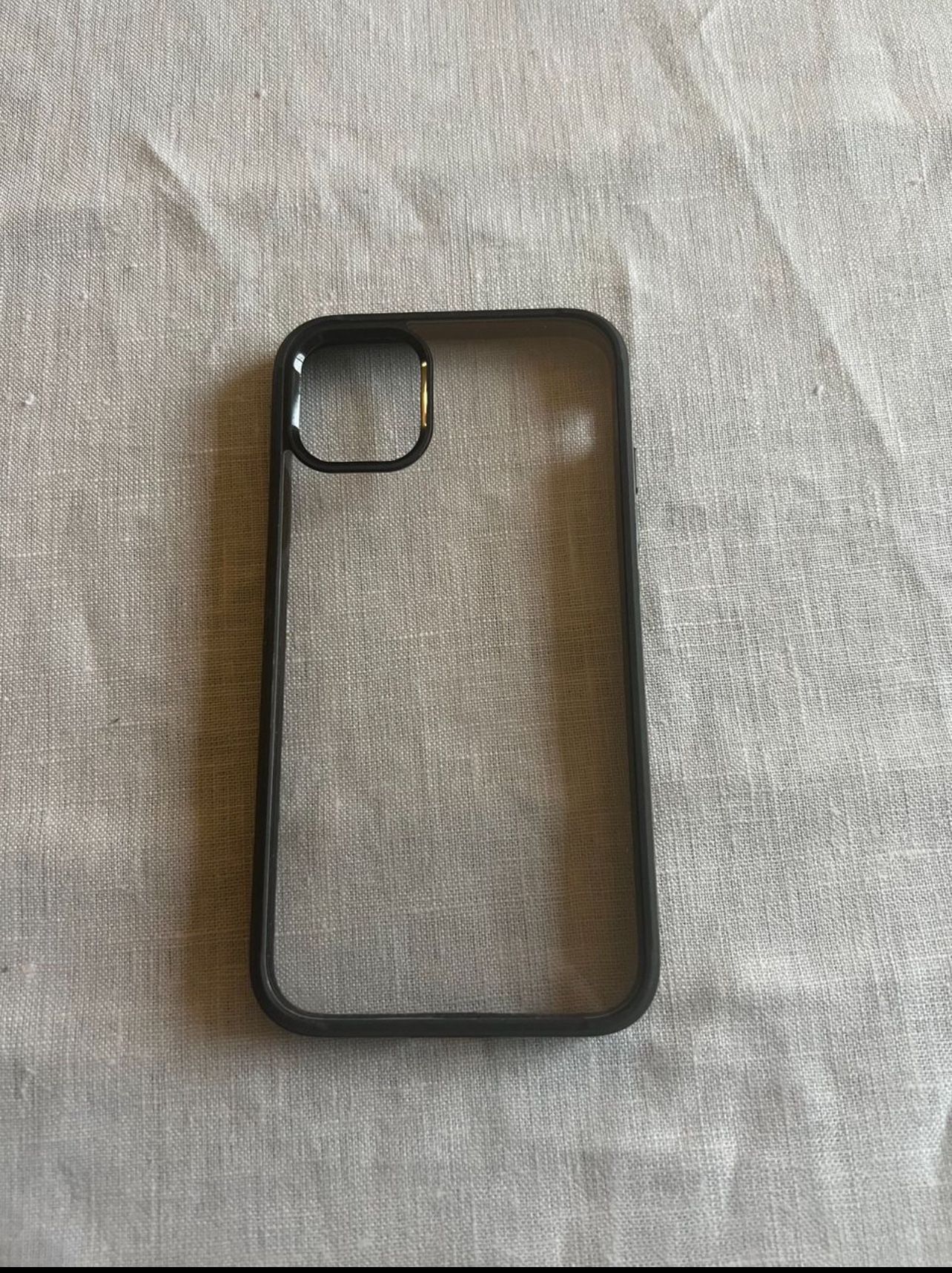 Iphone 11 Black and Clear Case