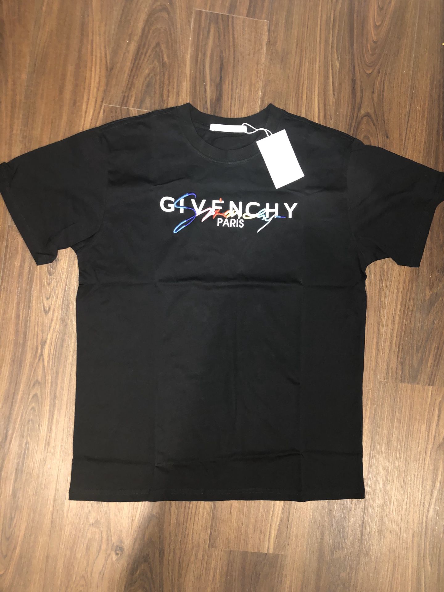 Givenchy Embroiled Double Logo Luxury T Shirt