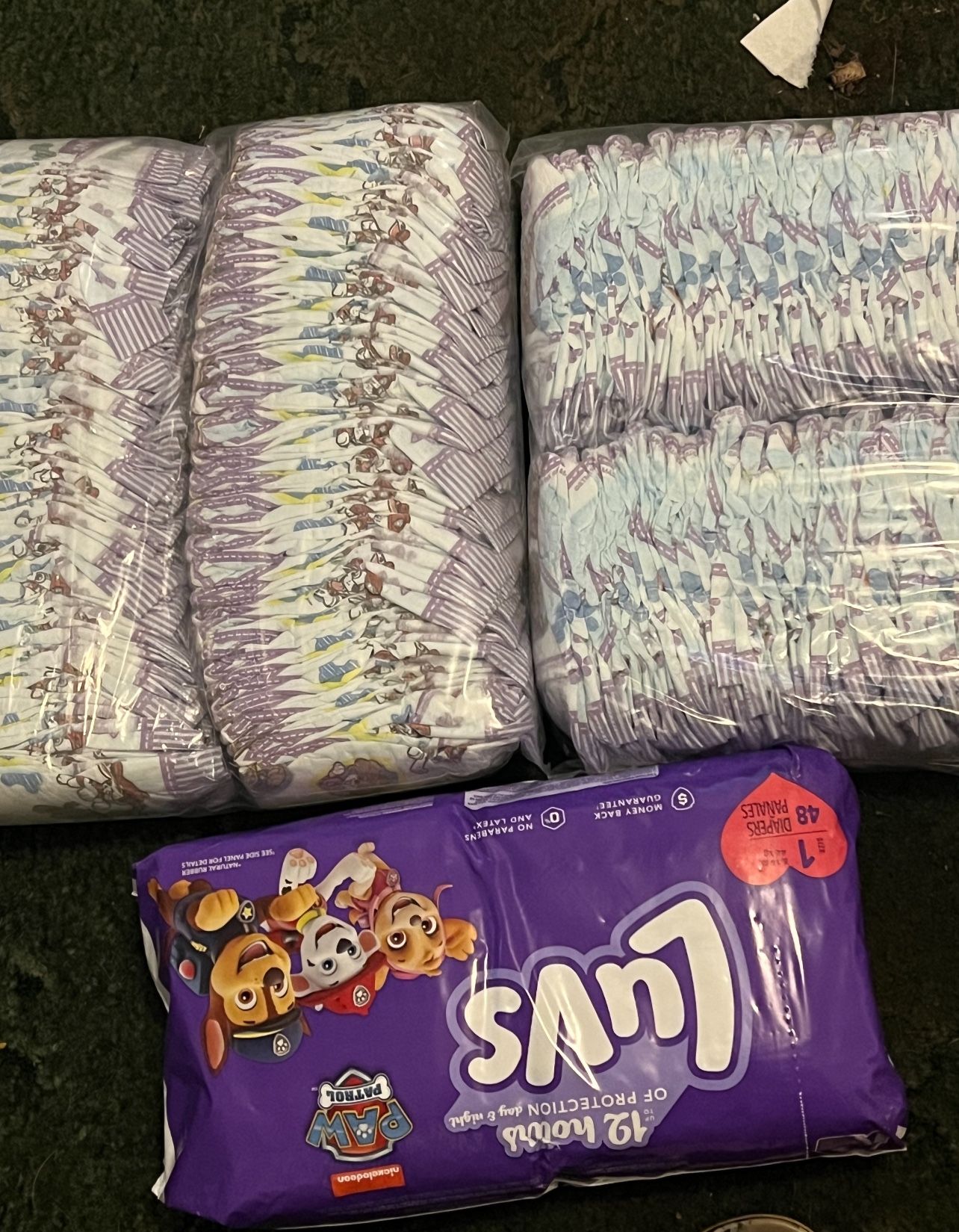 200+ Size One diapers