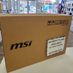 MSI GF63 Gaming Laptop - $1 Down To Take Home Today Pay The Rest Later