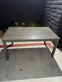 Grey modern table