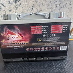 Full Throttle FT680 AGM Battery