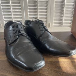 Faux Leather Dress Shoes