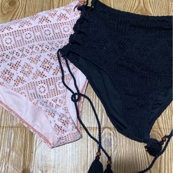 Victoria Secret Crotchet High Waisted Bikini Bottoms