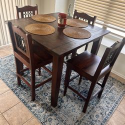 Beautiful Wood Kitchen Table