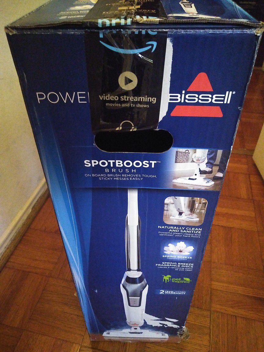 BISSELL - PowerFresh Deluxe Corded Steam Mop 

