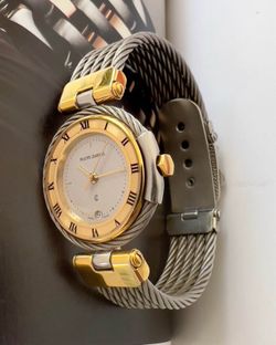 Charriol Celtic Ladies Watch – 34mm – Like New Elegant and timeless. This Charriol Celtic ladies watch features a beautiful gold-tone and stainless st