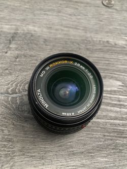 Minolta Rokkor-X 28mm  F2.8 