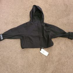 Lululemon Rain Chaser Jacket Black And Wonder Under HR Tight 25inch Highlight Yellow