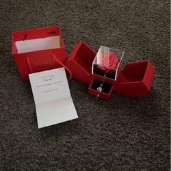 Flower Gift/ With Chain/card/bag