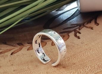 Sterling silver ring