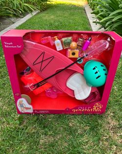 New American Girl Kayak Set