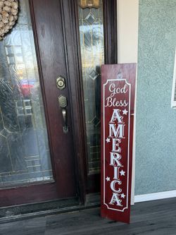 For Bless America Sign