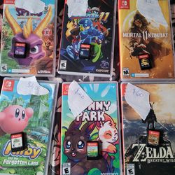 Switch Games Lot