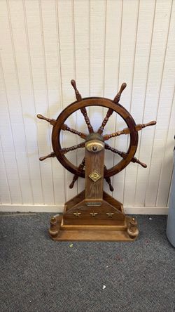 Boat steering wheel