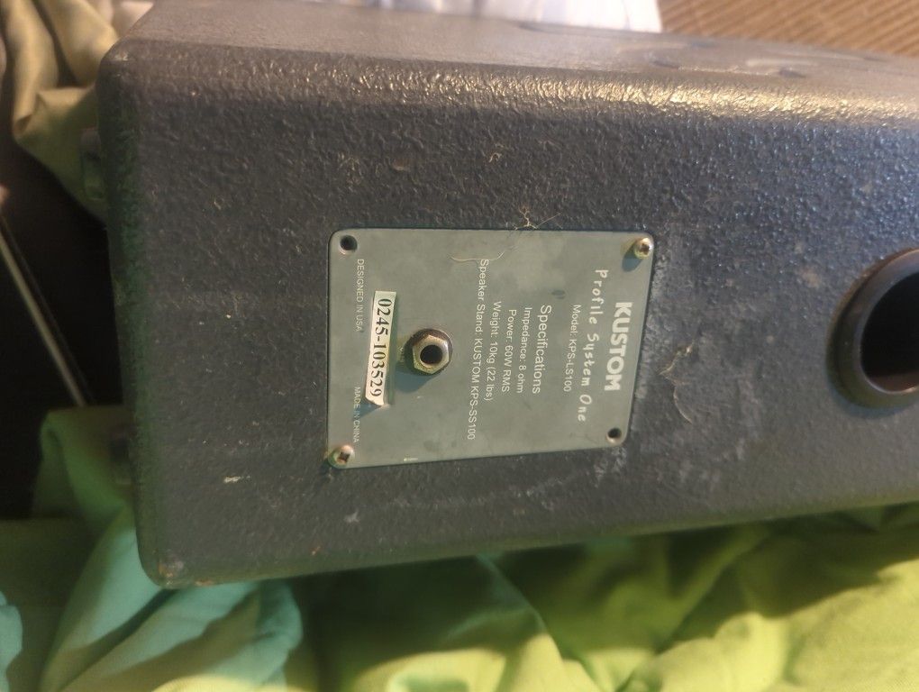 Kustom PA Speaker 60w